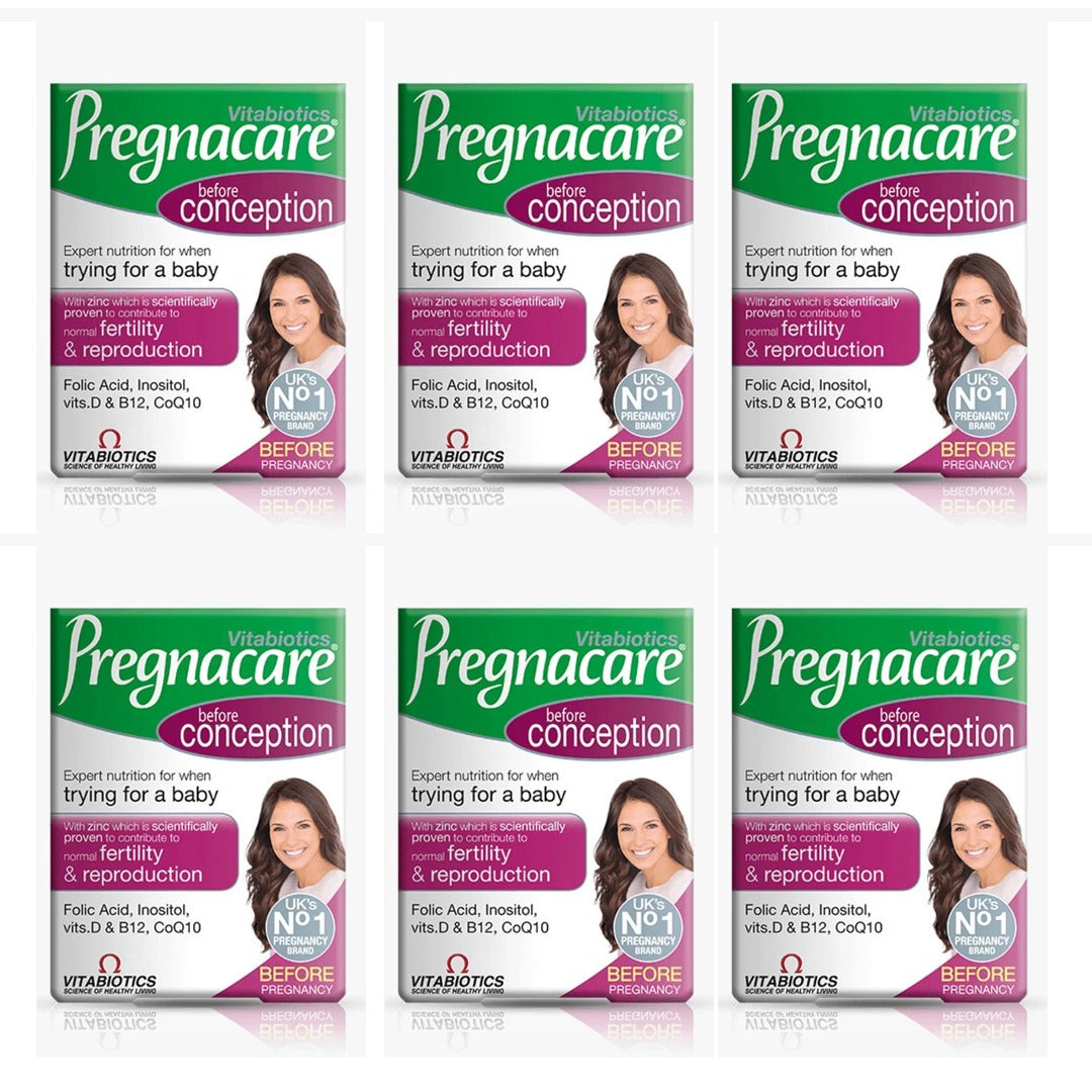 Vitabiotics Pregnacare Conception 30 Tablets – 6 Pack Offer