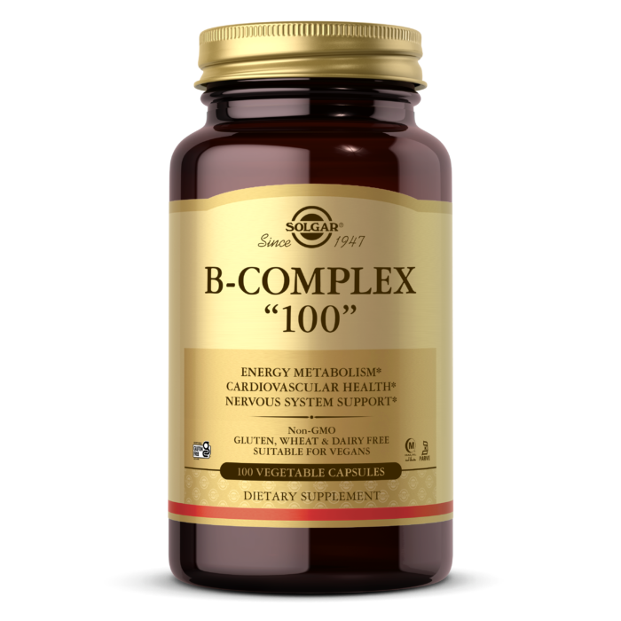 Solgar B-Complex High Potency – 100 Capsules
