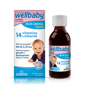 ويل بيبي فيتامينات شراب للأطفال 150 مل - Wellbaby Multivitamin Liquid 150 ml