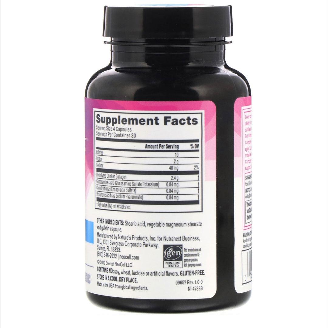 مركب دعم المفاصل مع كولاجين النوع الثاني 120 كبسولة - نيوسيل