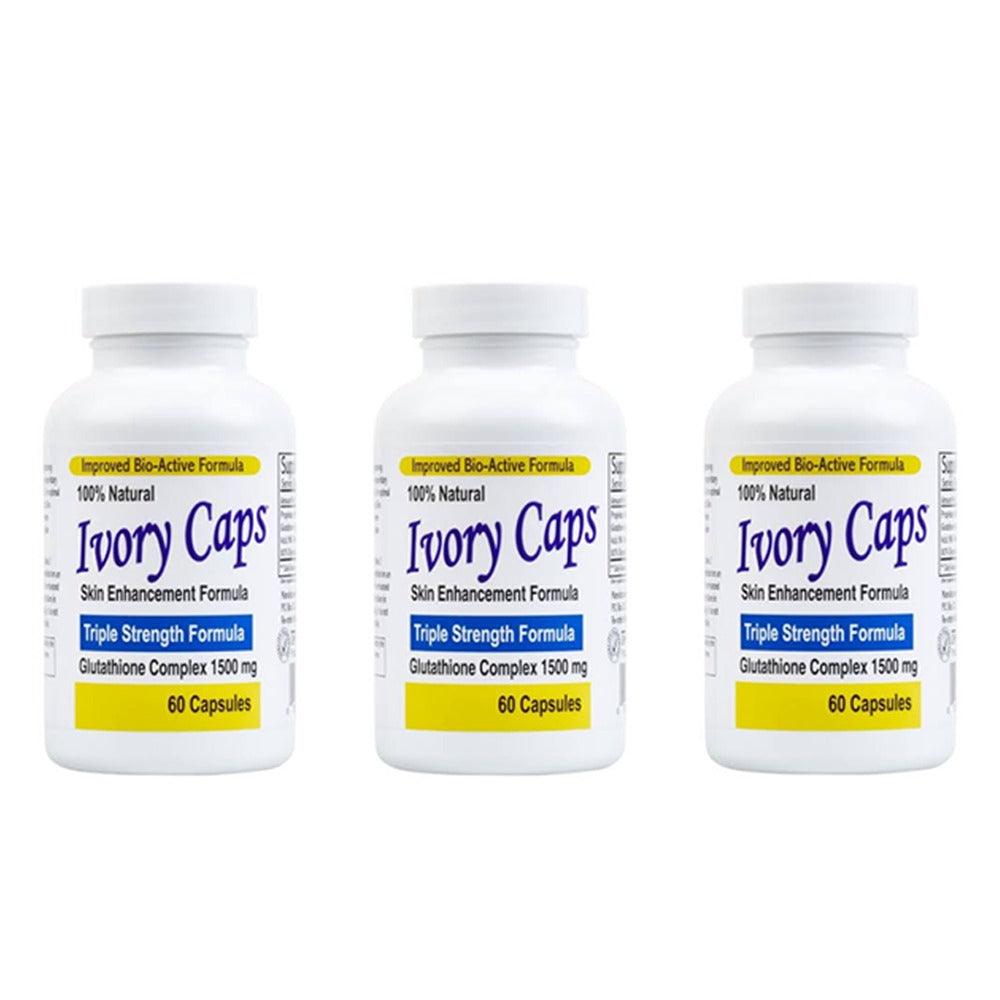 Ivory Caps Whitening 60 Capsules 3 Pack – – UK 2 Gulf