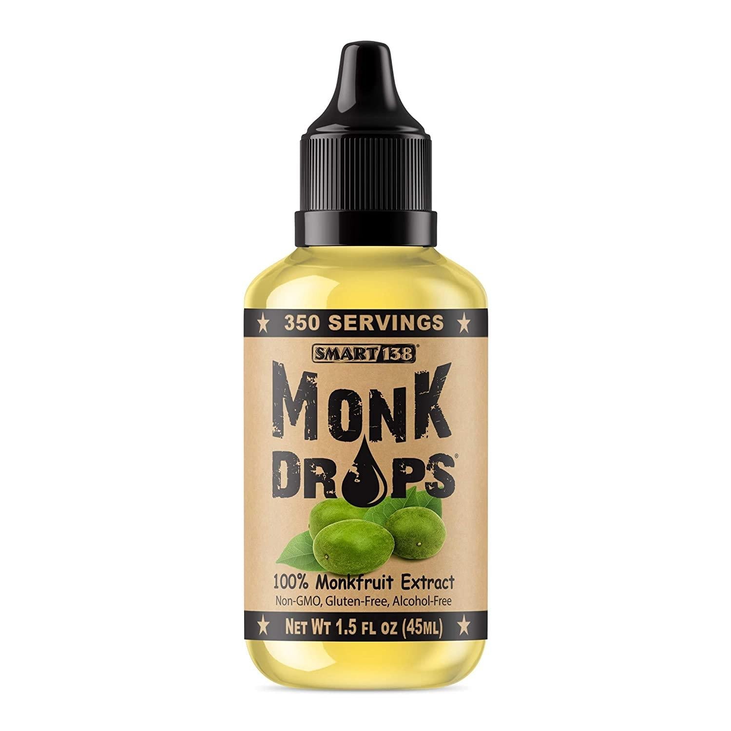Smart 138 Monk Fruit Drops Sweetener 44ml