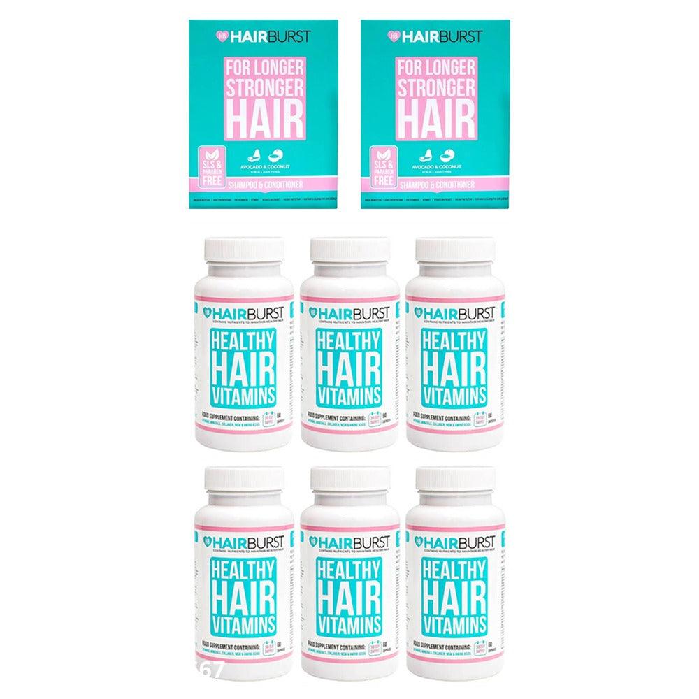 عرض هيربرست كبسولات ×6 + شامبو وبلسم ×2 – العناية المتكاملة