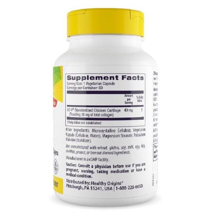 Healthy Origins Natural UC-II Joint Support 60 Capsules