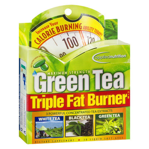 Green Tea Triple Fat Burner, 30 capsules - اقراص الشاي الاخضر