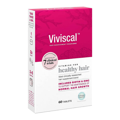 فيتامينات فيفسكال للشعر بأقصى قوة 60 قرص - Viviscal Hair Vitamins 60 Tablets