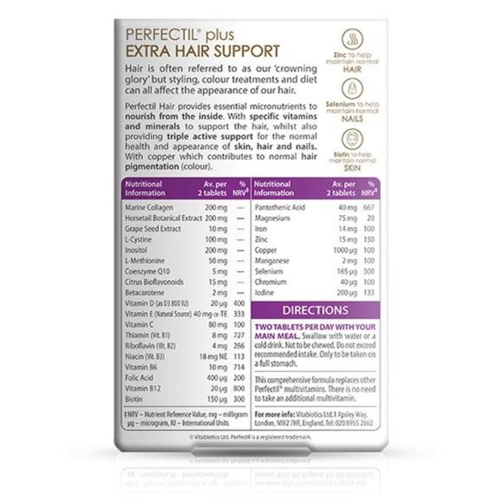 Perfectil Plus Hair – 60 Tablets by Vitabiotics