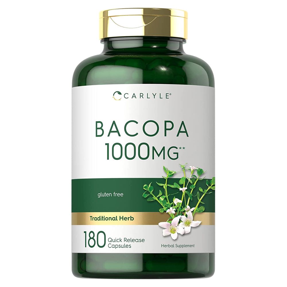 Carlyle Bacopa Monnieri 1000mg 180 Capsules