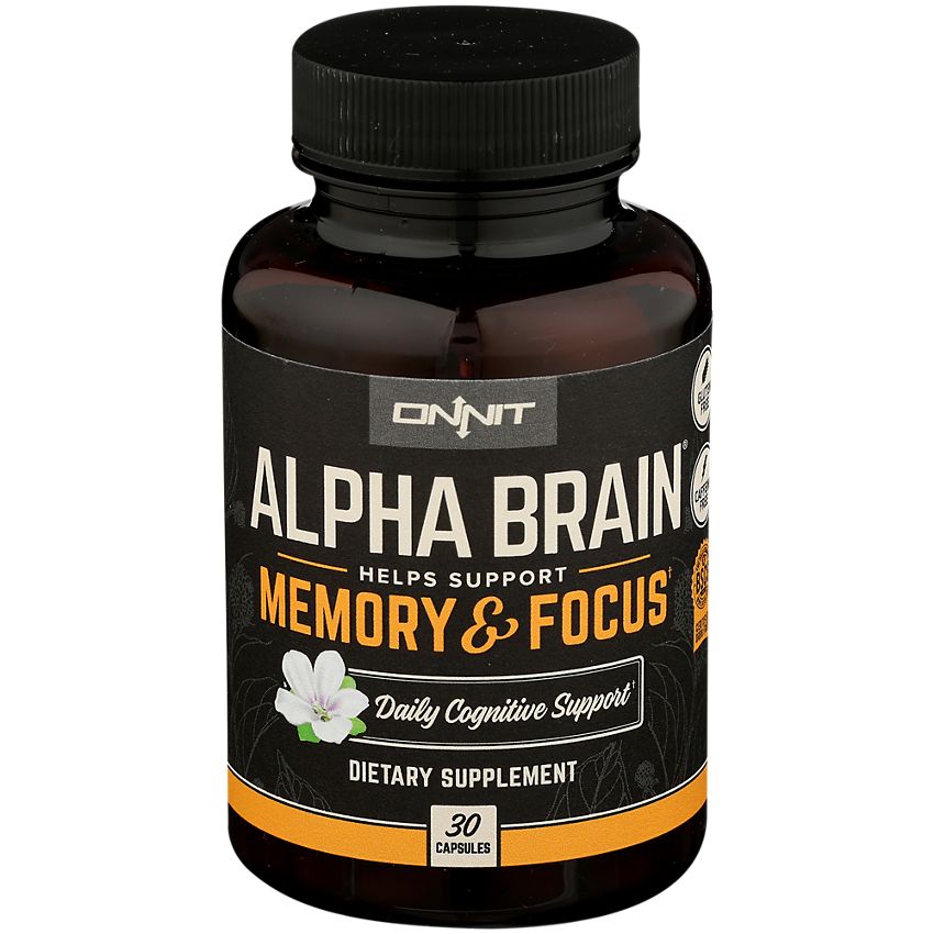 Onnit Alpha Brain – 30 Capsules