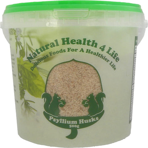 بودر قشور السيليوم - Natural Health 4 Life Psyllium Husks