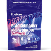 2before Blackcurrant Caffeine Pre-Workout Drink 20 Servings