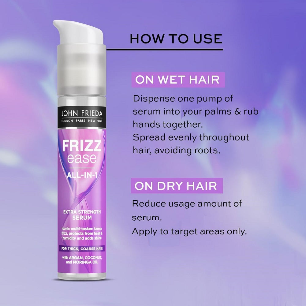 John Frieda Frizz Ease Extra Strength Serum 50ml  