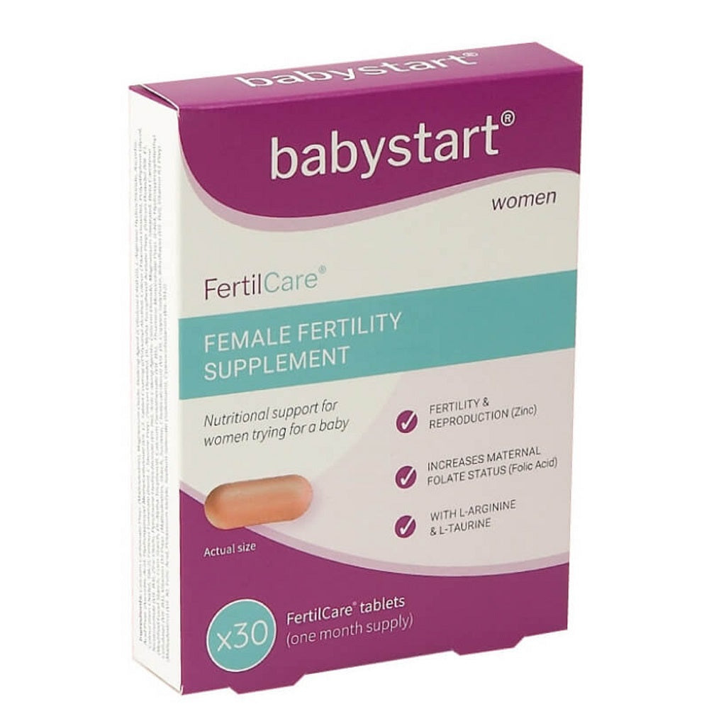 FertilCare Women’s Vitamins 30 Tablets – Babystart  