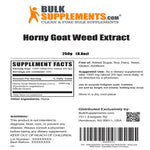 مسحوق عشبة العنزة 250 جرام - BulkSupplements Horny Goat Weed Extract Powder 250 Grams