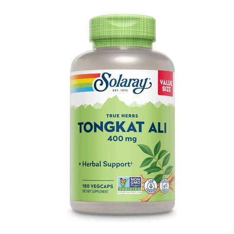 تونكات علي 400  مج 180 كبسولة - SOLARAY Tongkat Ali 400 mg 180 Capsules