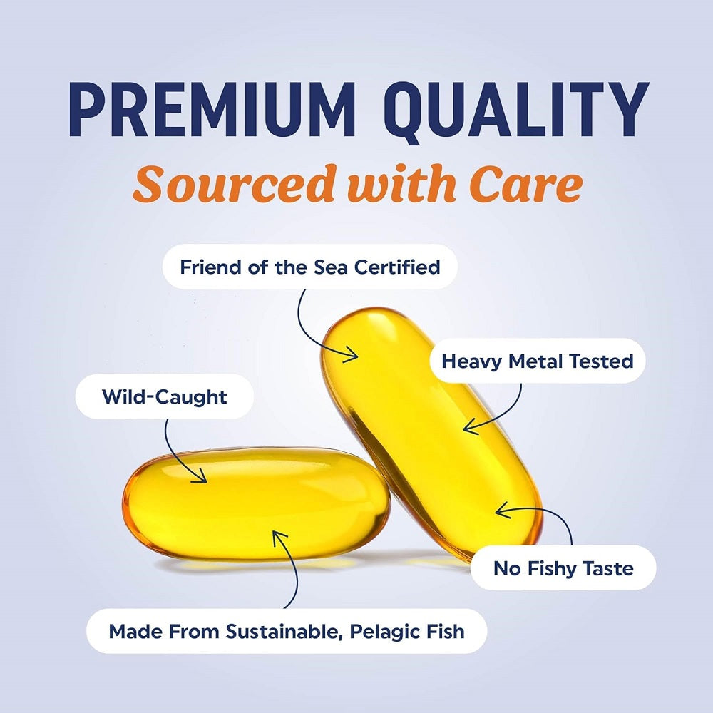 أوميغا 3 ثلاثي القوة 120 كبسولة – ماف نيوترشن