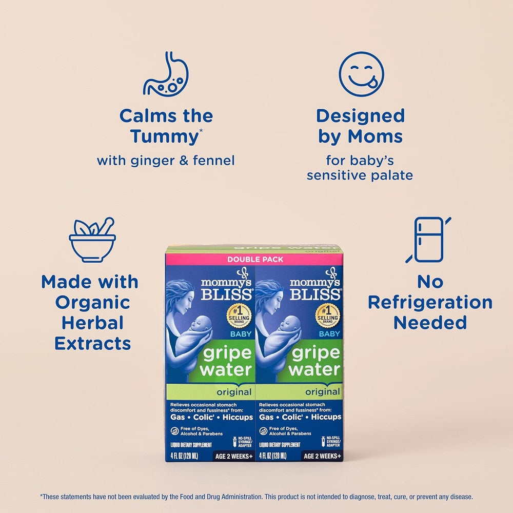 Mommy's Bliss Nighttime Gripe Water Double Pack