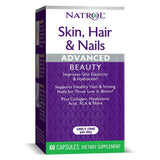 ناترول سكين هير اند نيلز 60 كبسولة - Natrol Skin, Hair and Nails 60 Capsules