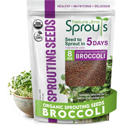 Food to Live Broccoli Sprouting Seeds 454g