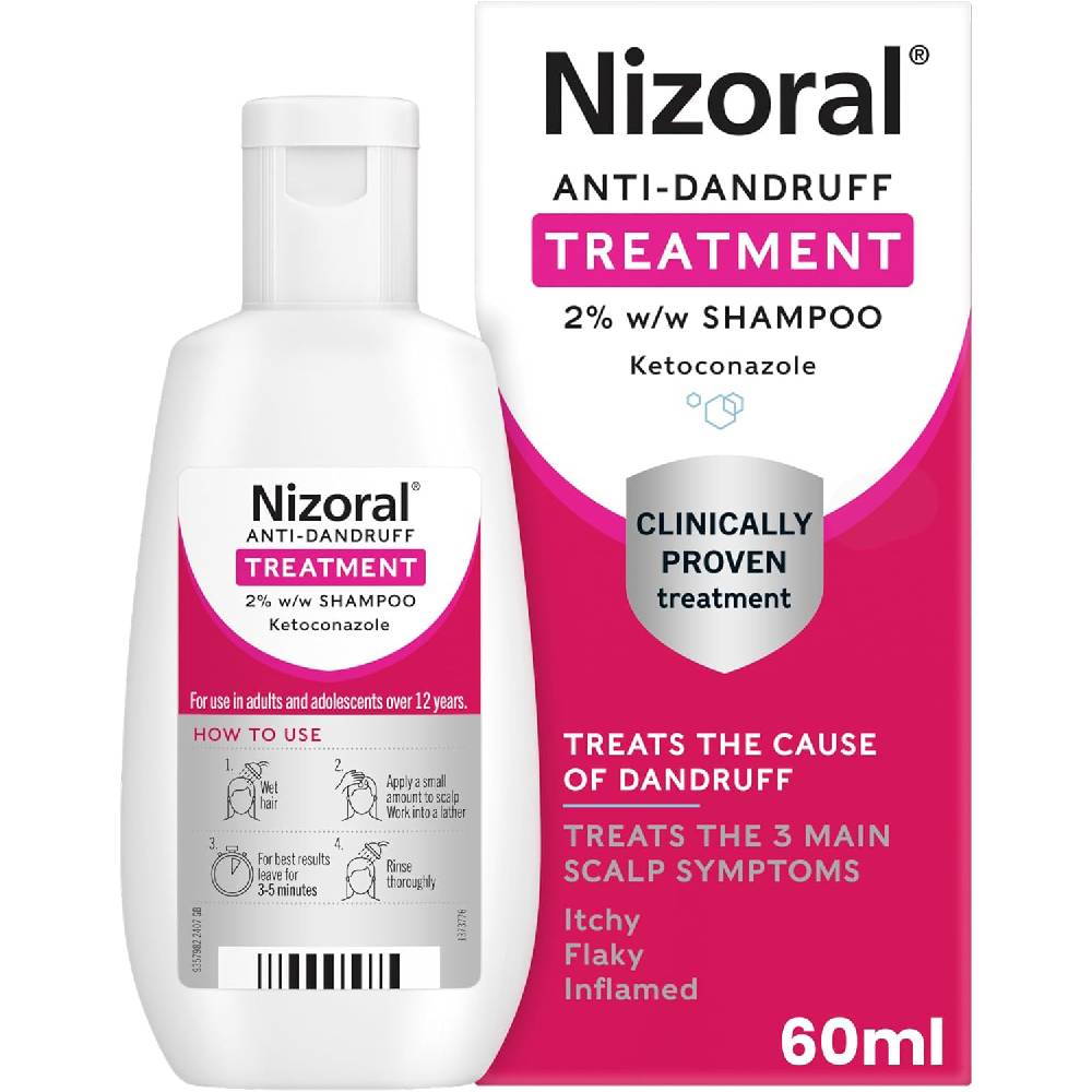 Nizoral Anti-Dandruff Shampoo – 60ml