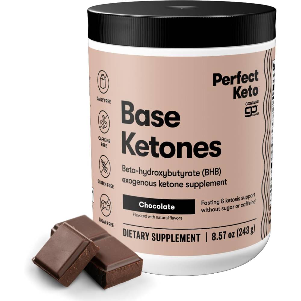 مسحوق الكيتونات الأساسية 243 جم – بيرفكت كيتو