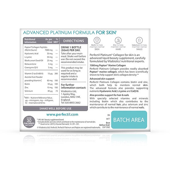 بيرفكتيل بلاتينيوم كولاجين سكين 10 * 50 مل من فيتابيوتكس