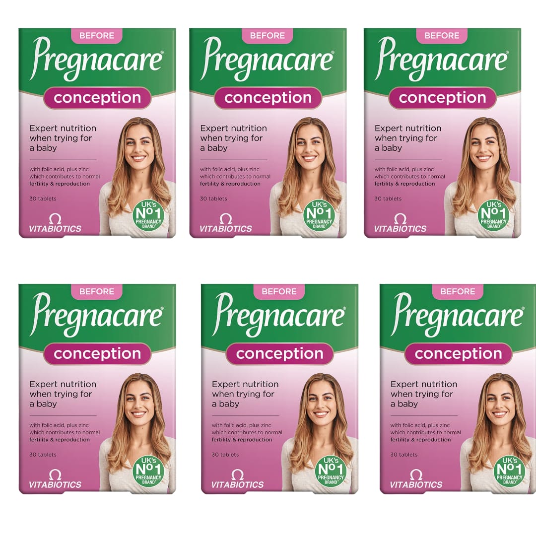 Vitabiotics Pregnacare Conception 30 Tablets – 6 Pack Offer