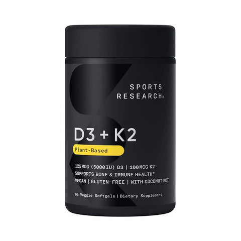 Sports Research Vitamin K2 + D3