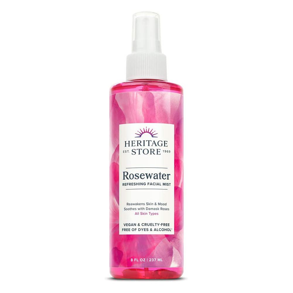 Heritage Store Rosewater with Glycerin 237 Ml