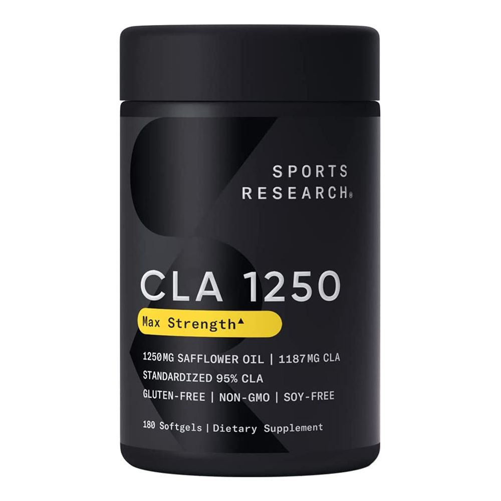 Cla 80 Sports Research CLA 80% 1250mg 180 Softgels | UK2GULF.COM – UK 2 Gulf