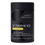 فيتامين ك2 60 كبسولة -  Sports Research Vitamin K2 (as MK7) 60 Cap