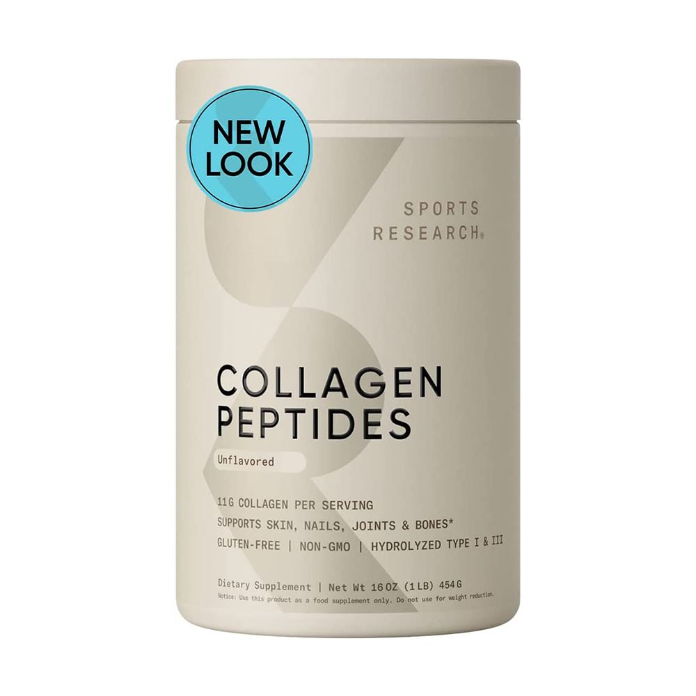 Sports Research Collagen Peptides Powder Unflavored