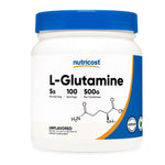 إل جلوتامين مسحوق 500 جرام - Nutricost L-Glutamine Powder (500 Grams) Unflavored