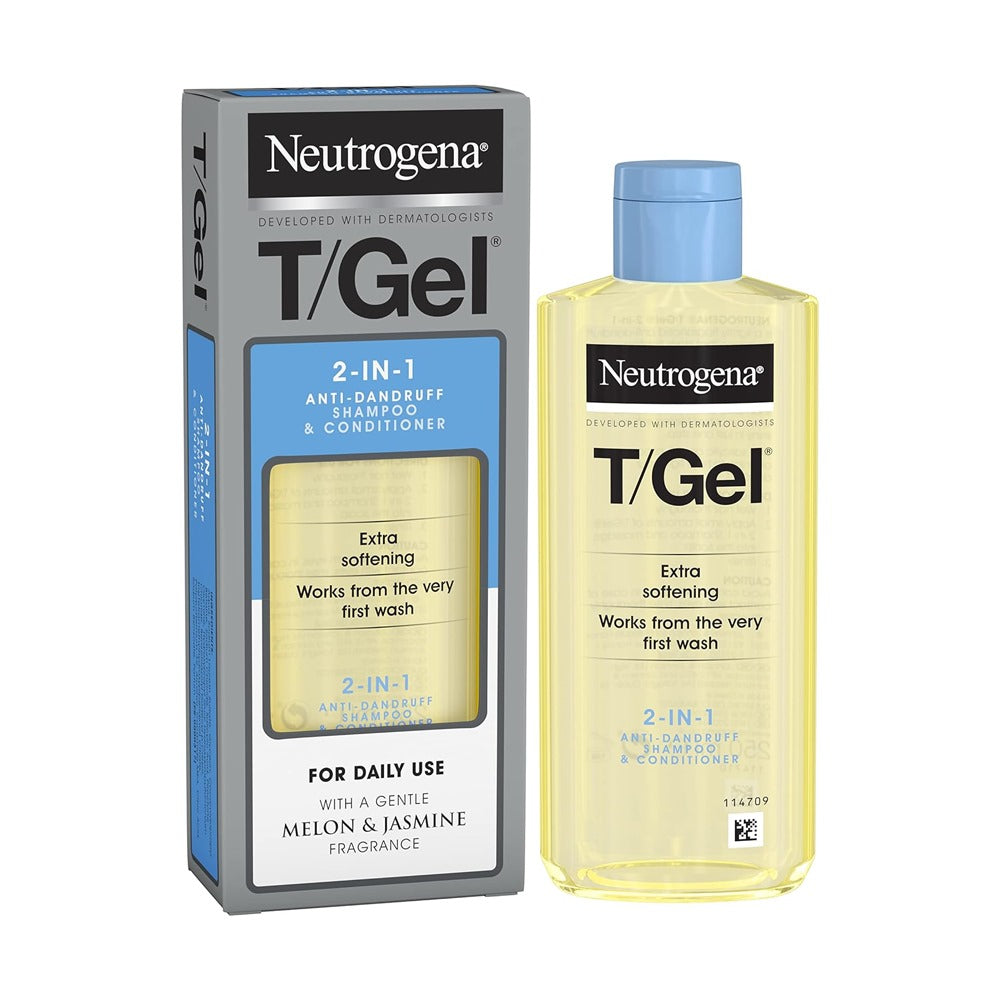 Neutrogena T/Gel 2 in 1 Dandruff Shampoo 250 ml