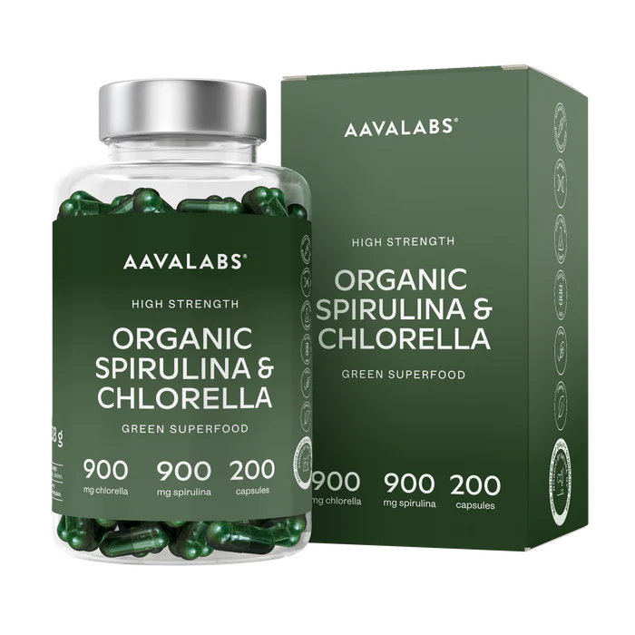 سبيرولينا وكلوريلا 200 كبسولة – آفا لابز