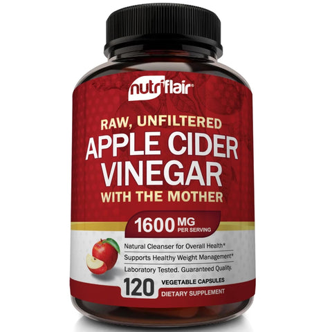 Zeal Naturals Organic Apple Cider Vinegar 120 Caps