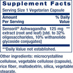 اشواغاندا 125 مج 60 كبسولة - Life Extension Optimized Ashwagandha 60 Capsules