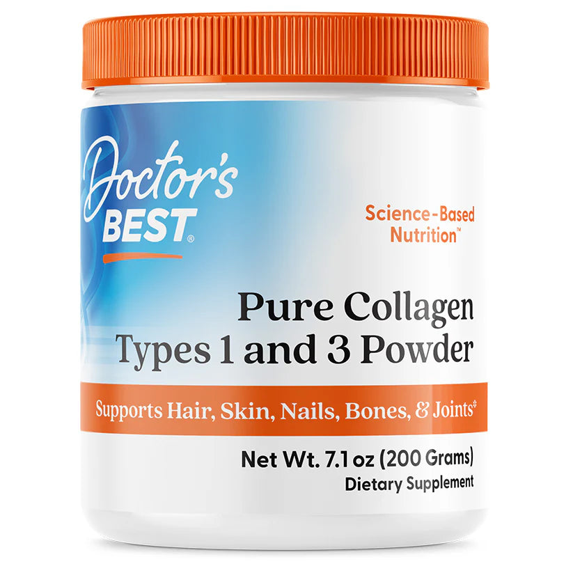 Doctor's Best Pure Collagen Type 1 & 3 Powder 200 g