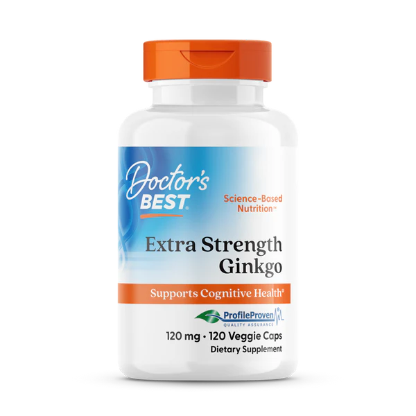 Doctor's Best Extra Strength Ginkgo 120 mg 120 Capsules