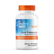 Doctor's Best Saw Palmetto Extract 320 mg – 60 Softgels