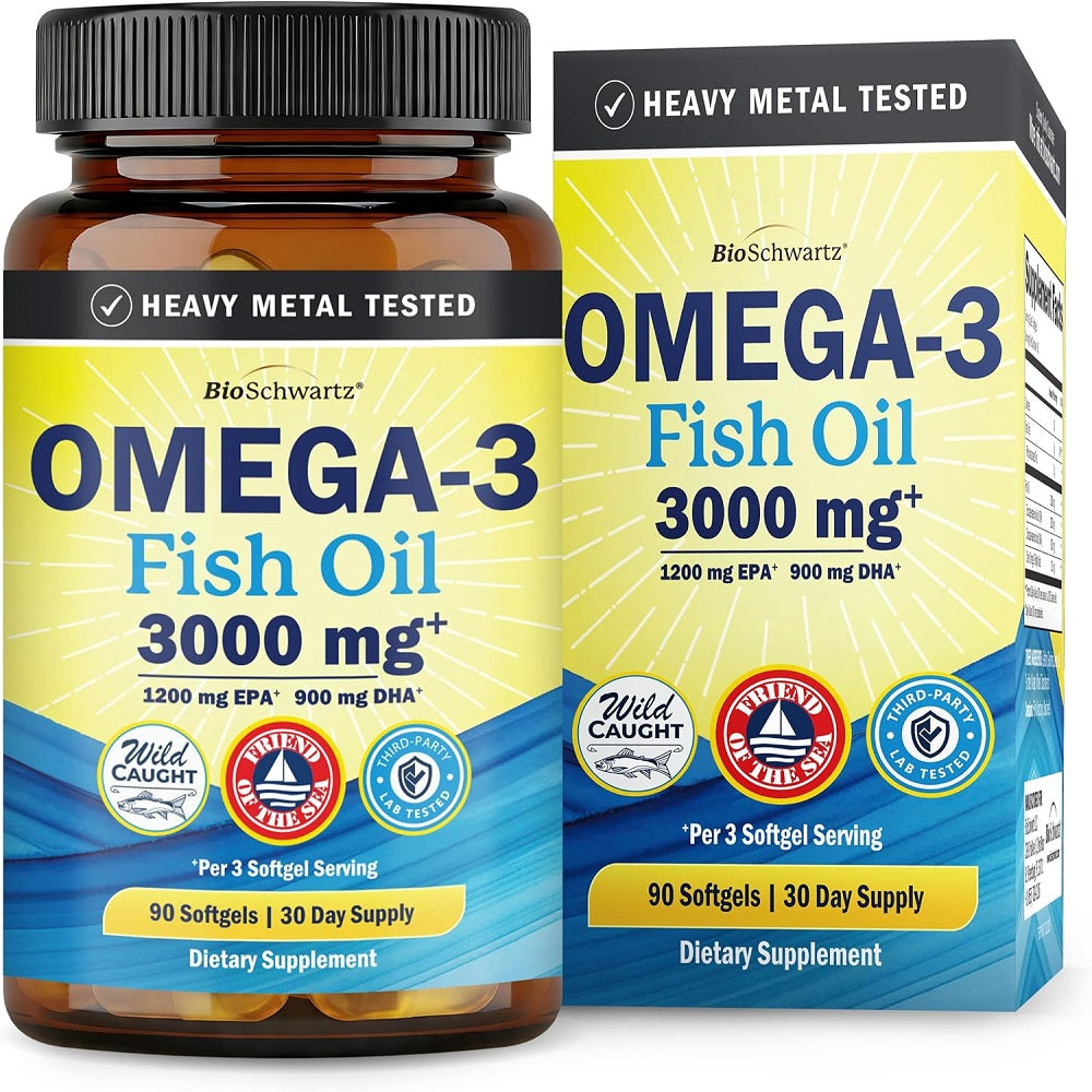 BioSchwartz Omega 3 Fish Oil - 90 Capsules
