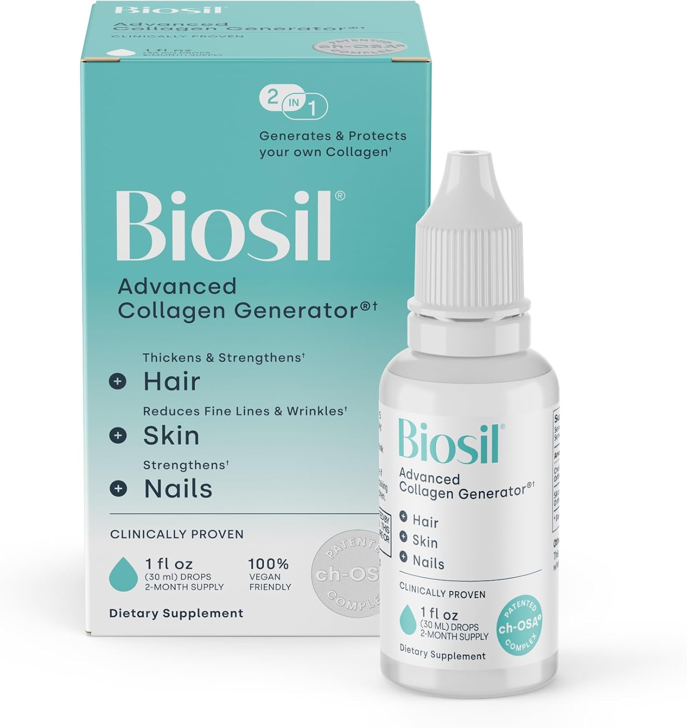 Natural Factors BioSil Advanced Collagen Generator 30ml