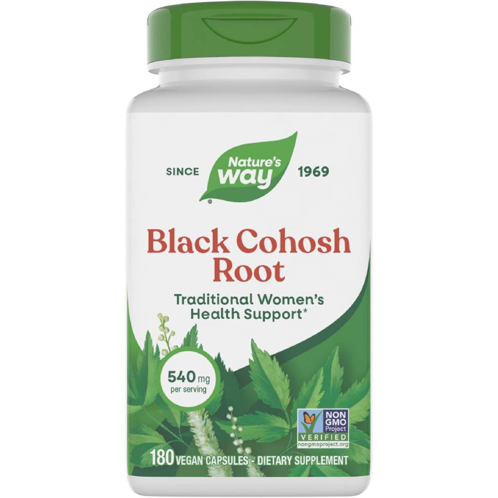 Nature’s Way Black Cohosh Root 180 Capsules