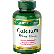 Nature's Bounty Calcium With Vitamin D3 250 Tablets