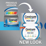 سنتروم للرجال فوق ال 50 - 30 قرص - Centrum men 50+ 30 Tablets