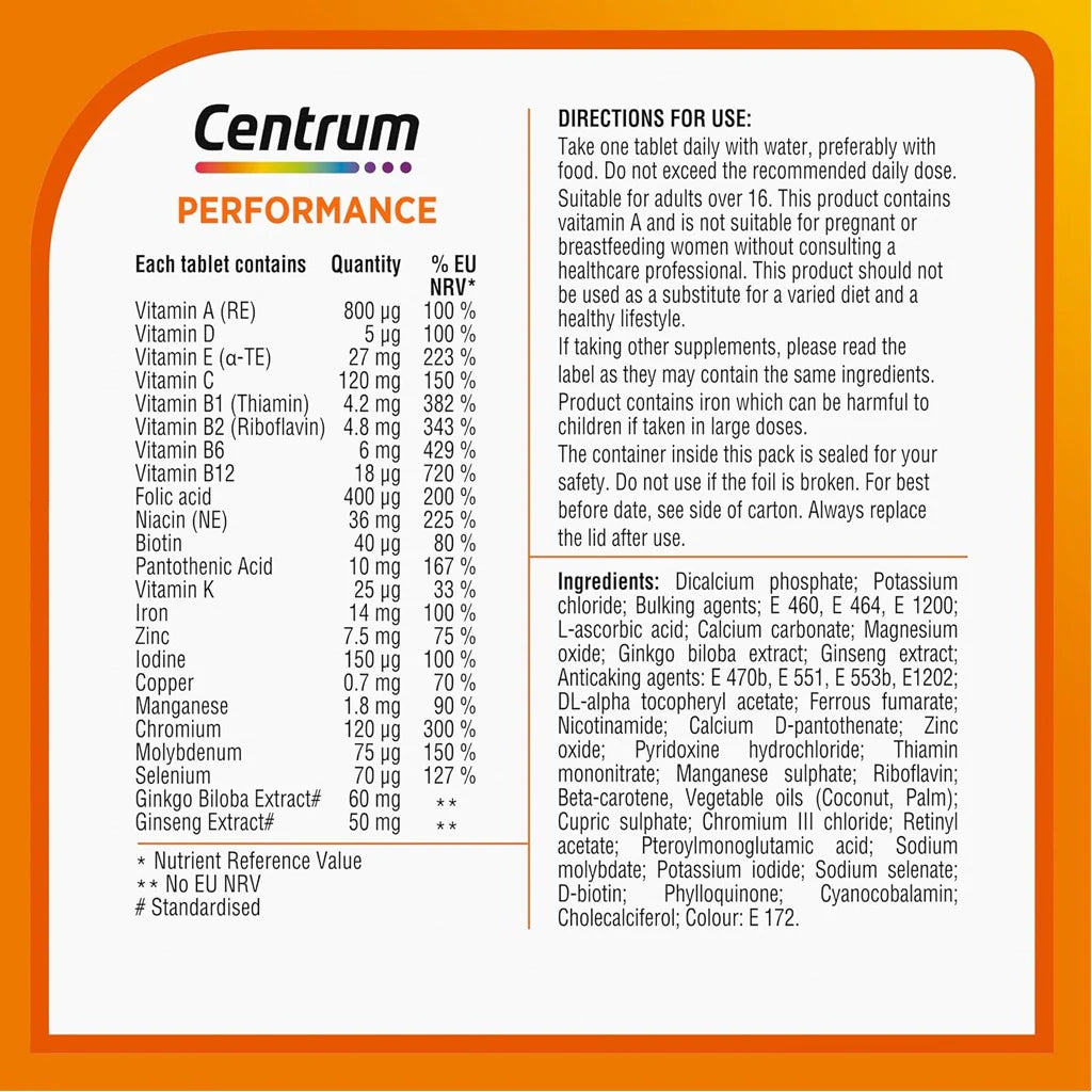 Centrum Performance