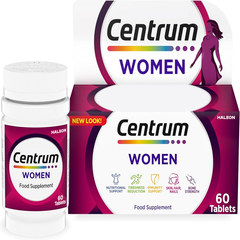 Centrum Generic Centrum Women 30 Tablets Daily Multivitamin | UK2Gulf.com – UK 2 Gulf