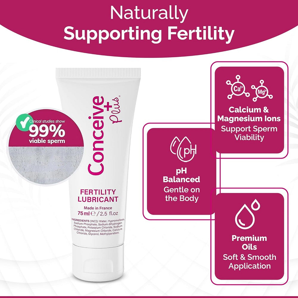 Conceive Plus Personal Lubricant Gel with Magnesium and Calcium 75ml | UK2GULF.com UK 2 Gulf Conceive Plus Personal Lubricant Gel with Magnesium and Calcium 75ml | UK2GULF.com UK 2 Gulf