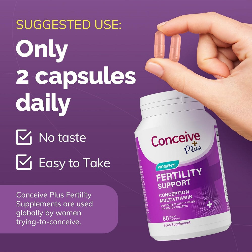 Conceive Plus Women's Supplement, 60 Capsules