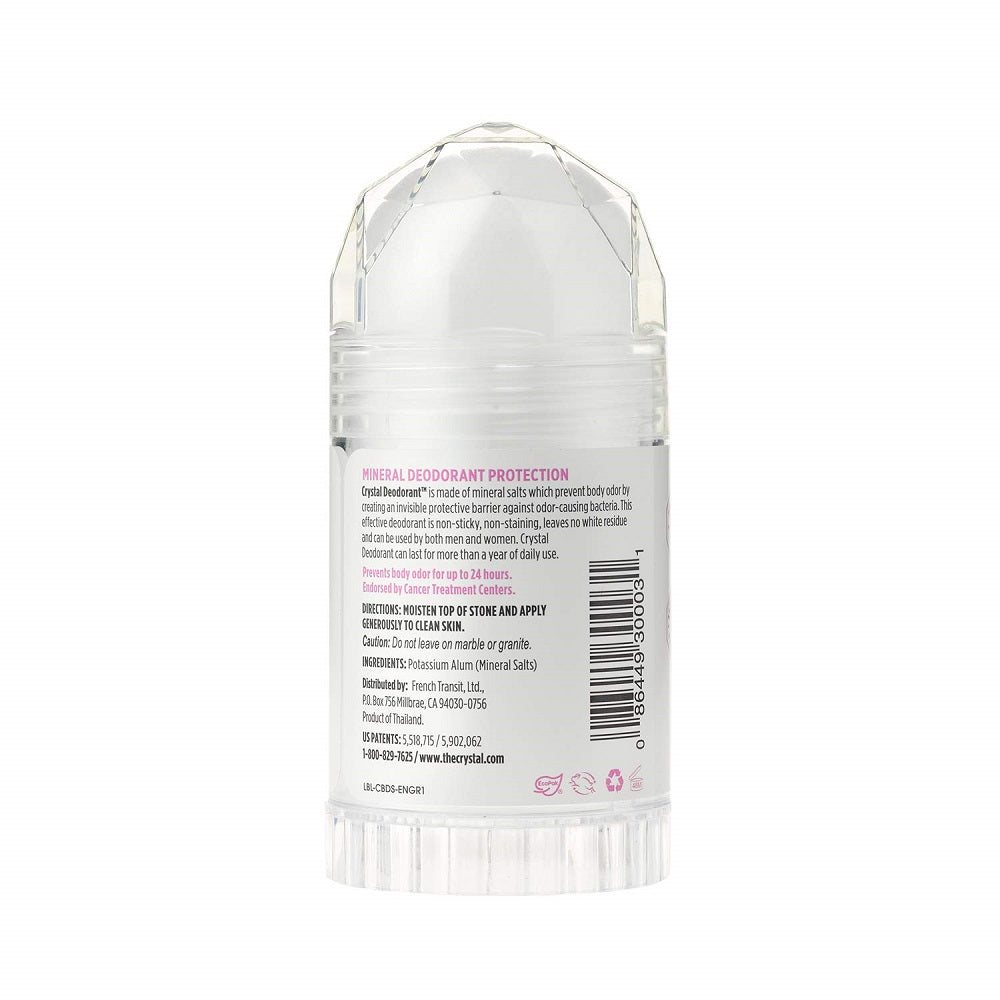 Crystal Body Deodorant Travel Stick 